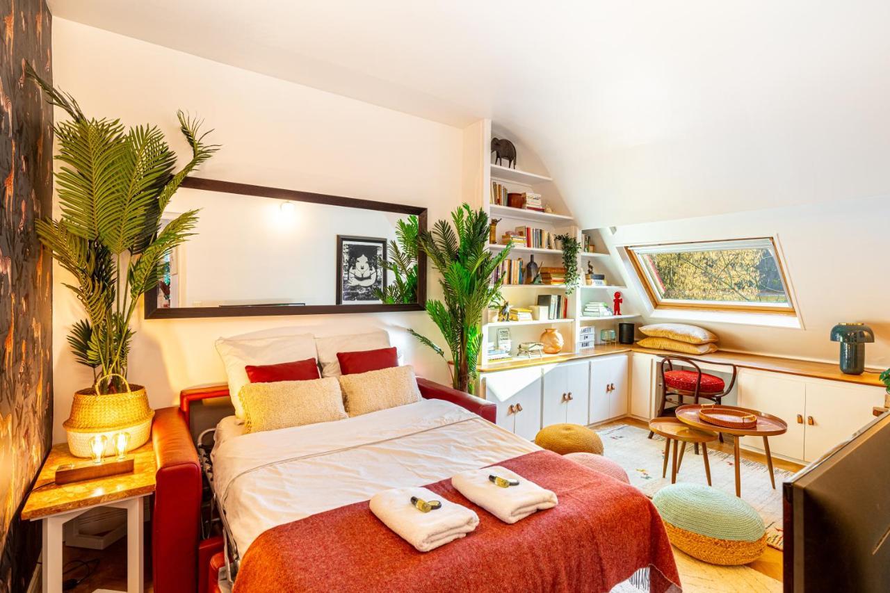 Stylish Modern Apartement - Art, Design, Garden, Villa Des Ammonites Медон Екстер'єр фото