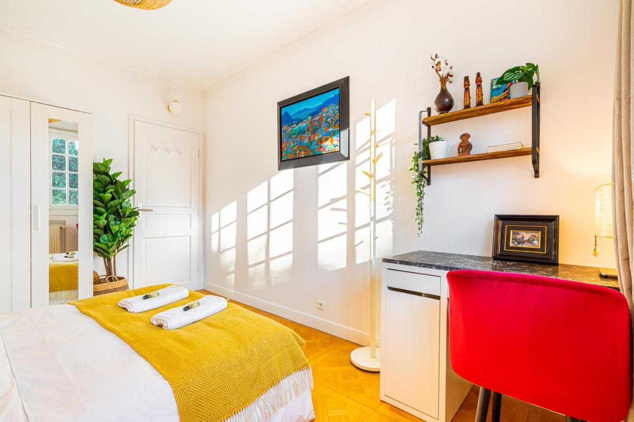 Stylish Modern Apartement - Art, Design, Garden, Villa Des Ammonites Медон Екстер'єр фото