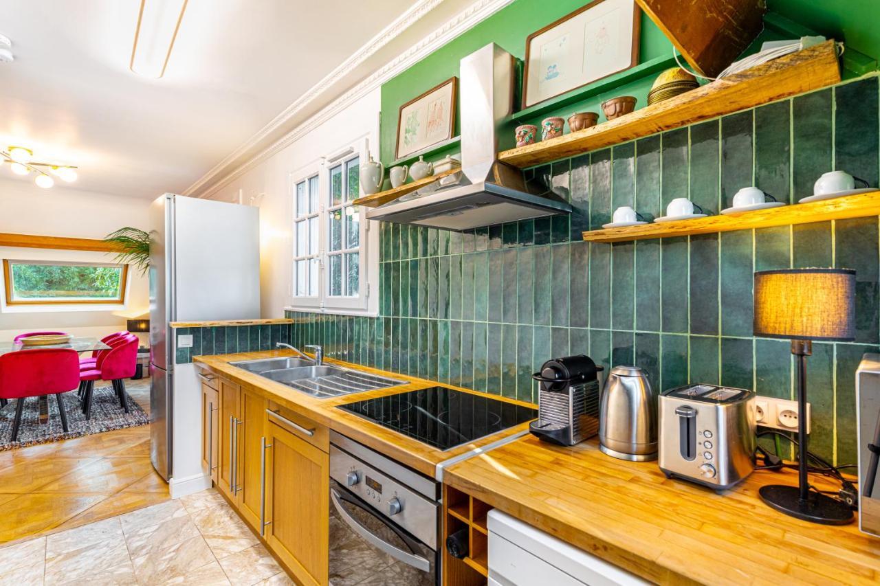 Stylish Modern Apartement - Art, Design, Garden, Villa Des Ammonites Медон Екстер'єр фото